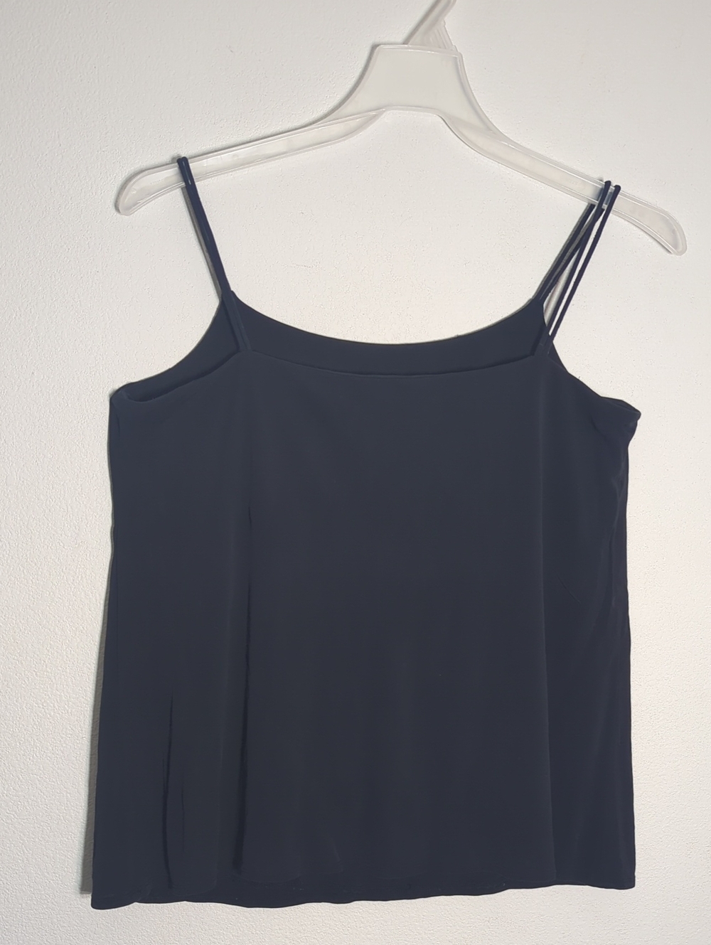 Eileen Fisher Womens Tank Top 100% Silk Quiet Luxury Neutral PM Medium Petite - Picture 9 of 9